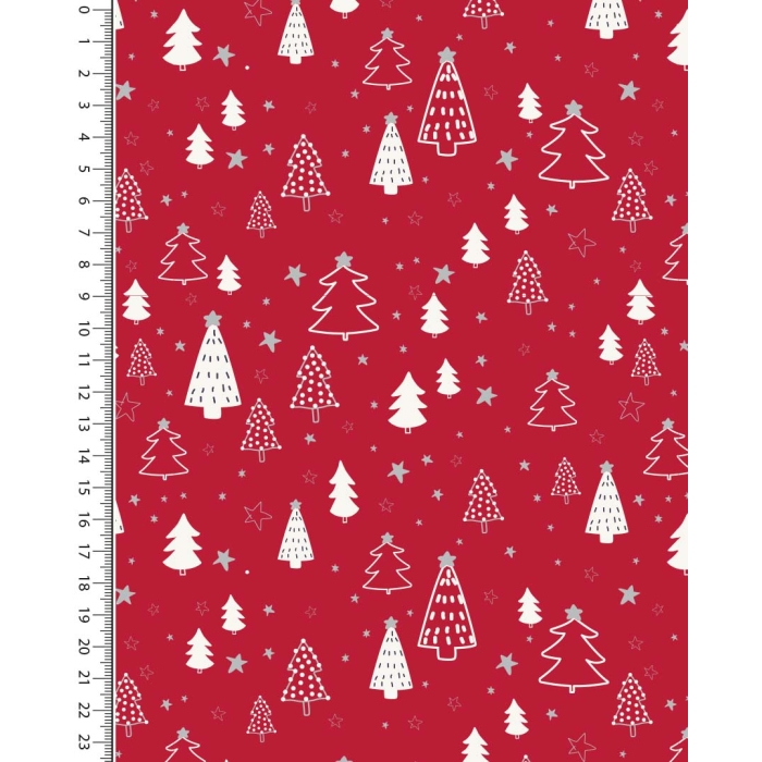 Poplin toff christmas trees 5384