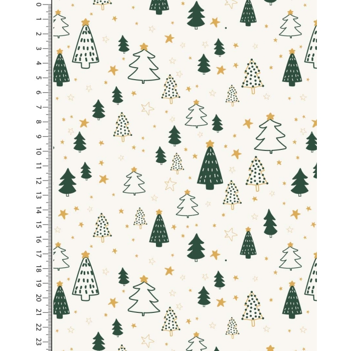 Poplin toff christmas trees 5384