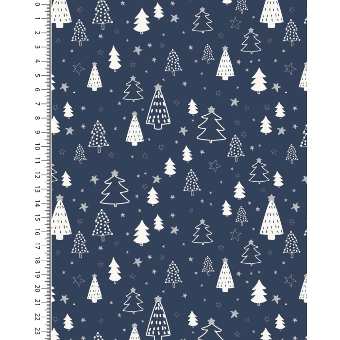 Poplin toff christmas trees 5384