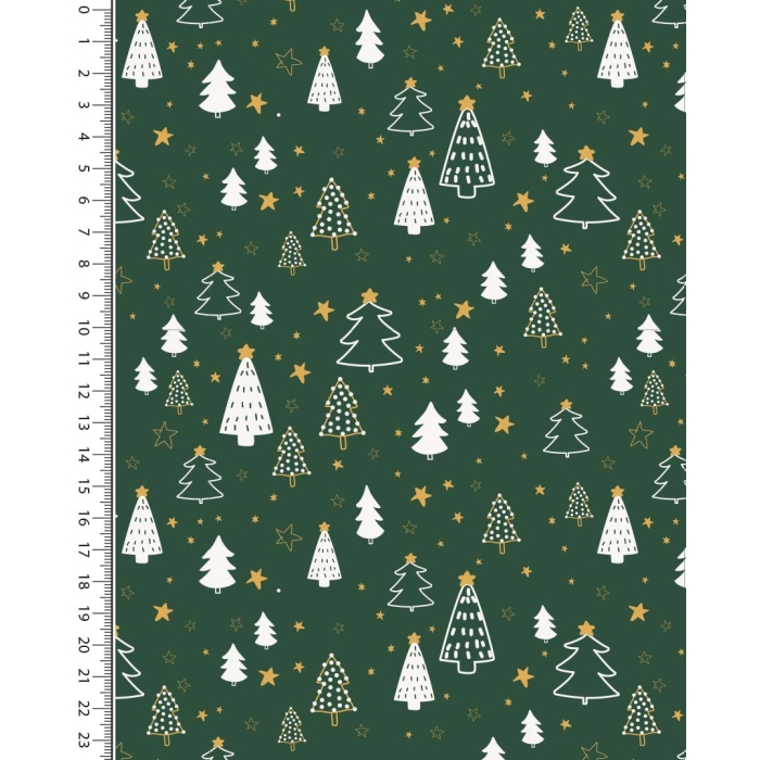 Poplin toff christmas trees 5384