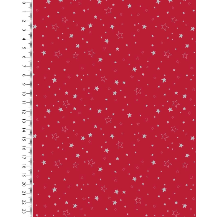 Poplin toff christmas stars 5385