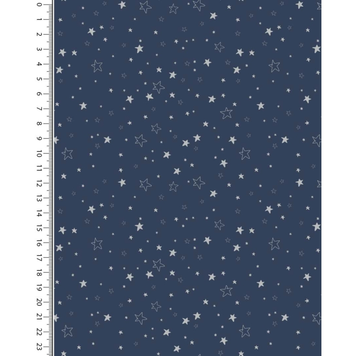 Poplin toff christmas stars 5385