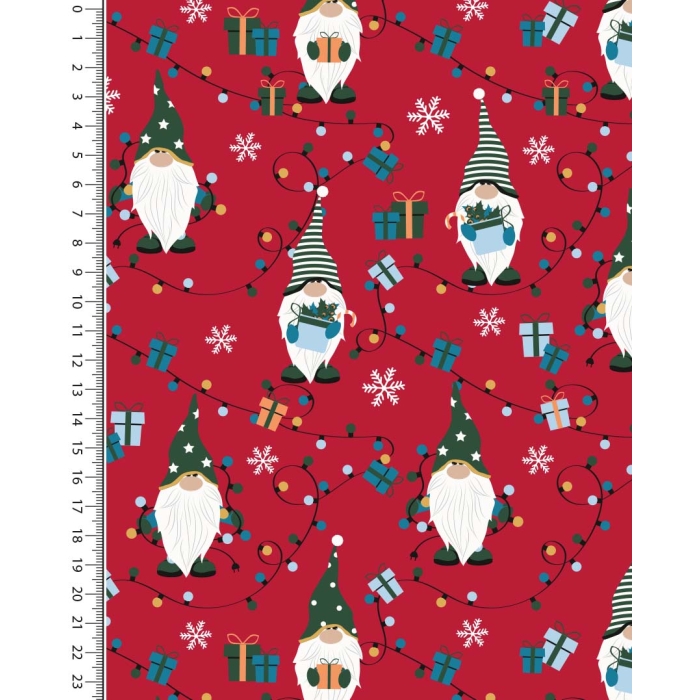 Poplin toff christmas gnomes 5387
