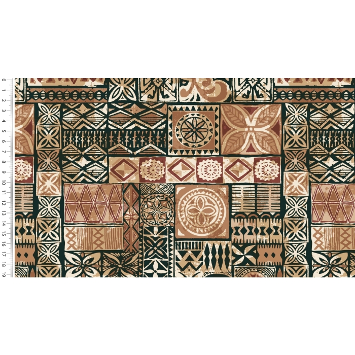 Viscose jersey digital stylez ethnic patchwork 5268