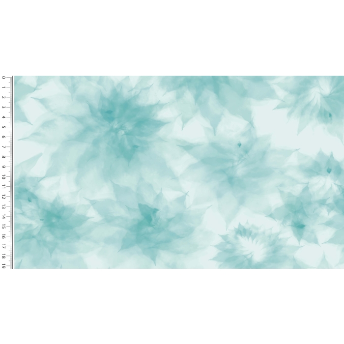 Viscose jersey digital stylez tie-dye flowers 5269