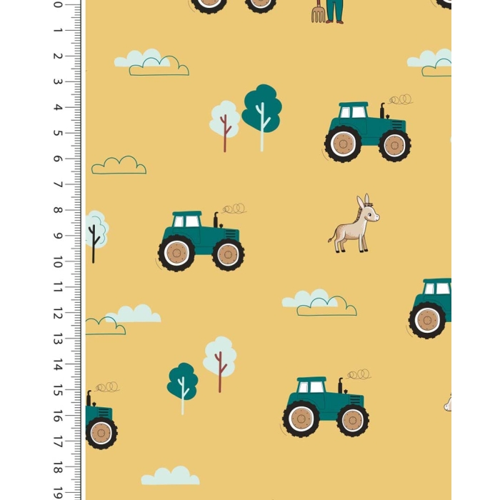 Poplin little ones farmer 5279