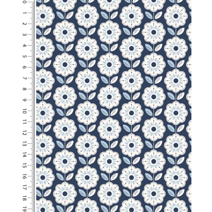 Poplin toff retro geometric 5280