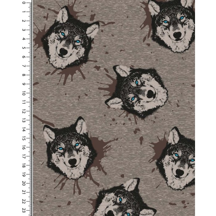 Alpen fleece toff wolves 5373