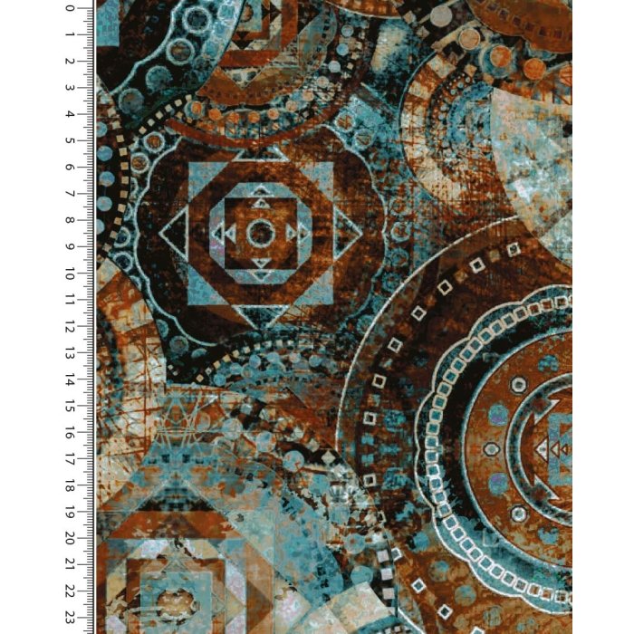 Alpen fleece digital stylez mandala 5374