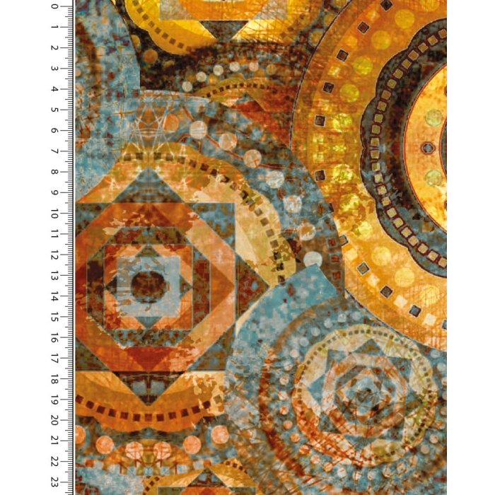 Alpen fleece digital stylez mandala 5374