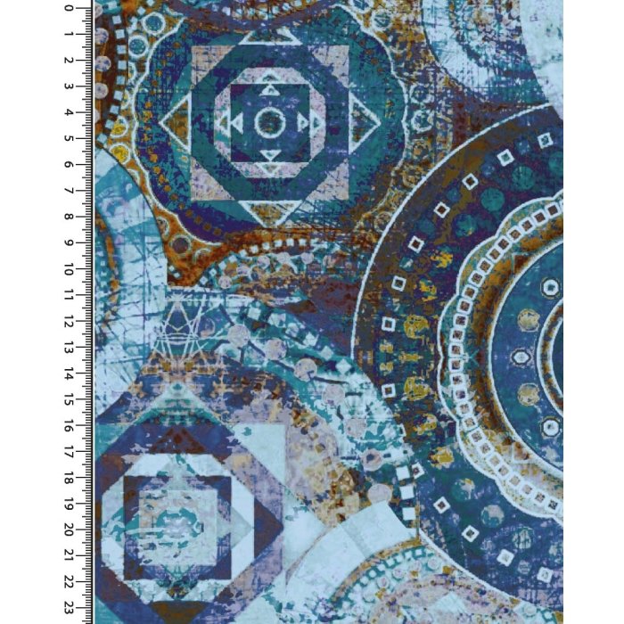 Alpen fleece digital stylez mandala 5374