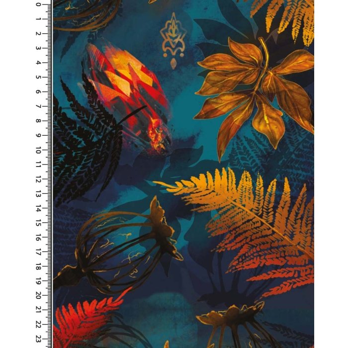 Alpen fleece digital stylez autumn leaves 5375