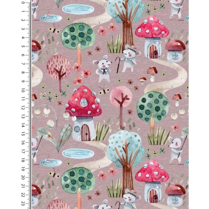 Alpen fleece digital toff mice 5383