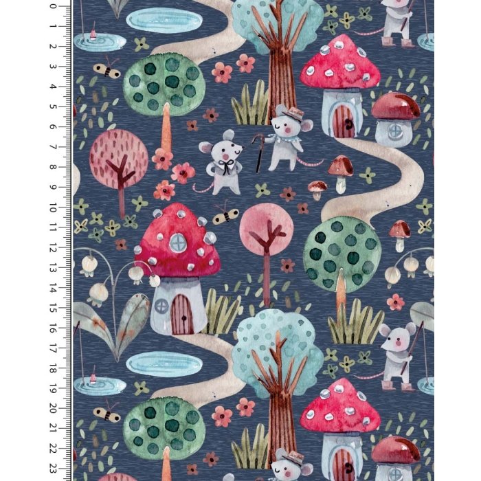 Alpen fleece digital toff mice 5383