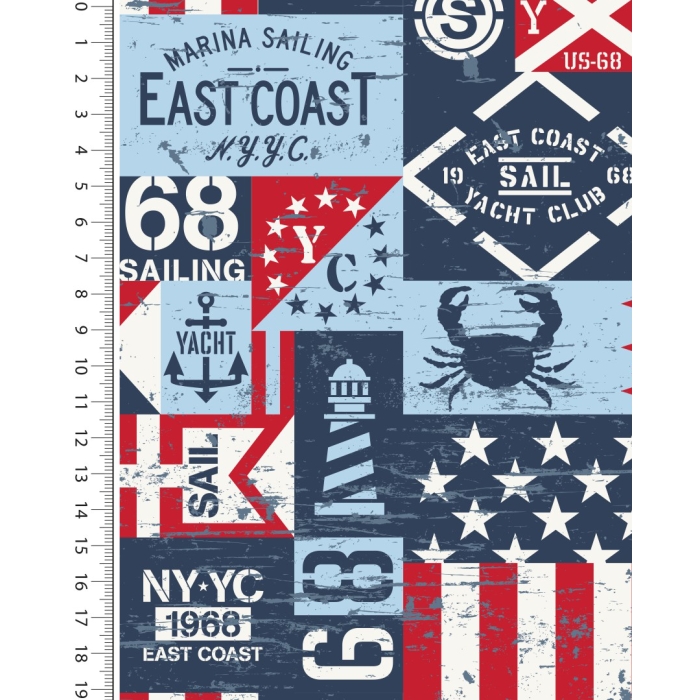 French terry toff maritime 5247