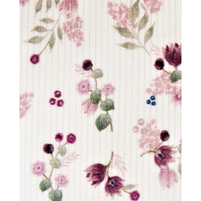 Jersey rib digital flower 5021