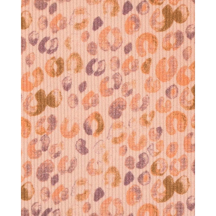 Jersey rib digital toff leopard 5074
