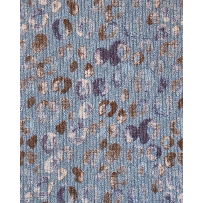 Jersey rib digital toff leopard 5074