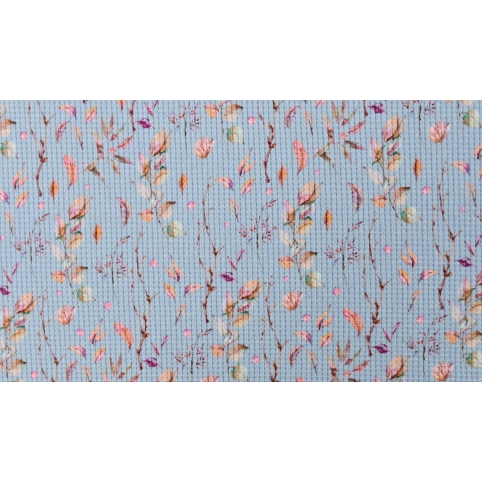 Waffle jersey digital toff leaves 5147