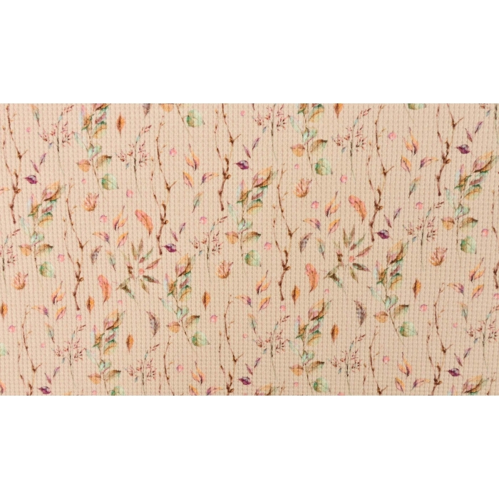 Waffle jersey digital toff leaves 5147