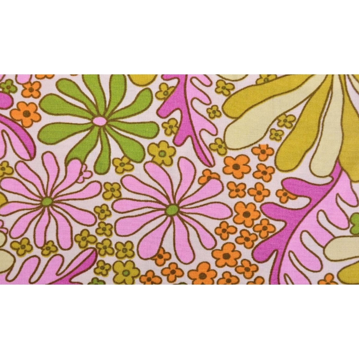 Viscose woven stretch flower 5207