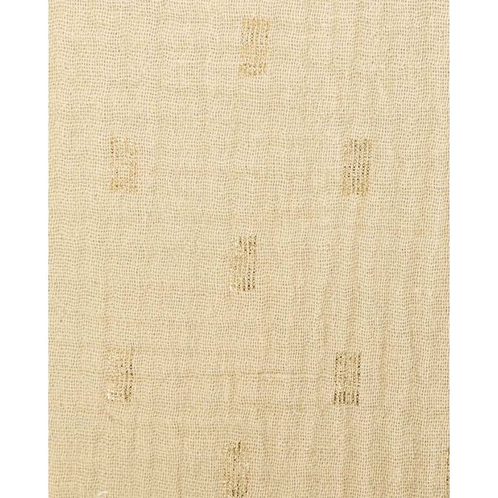 Double gauze foil rectangle gold 5213
