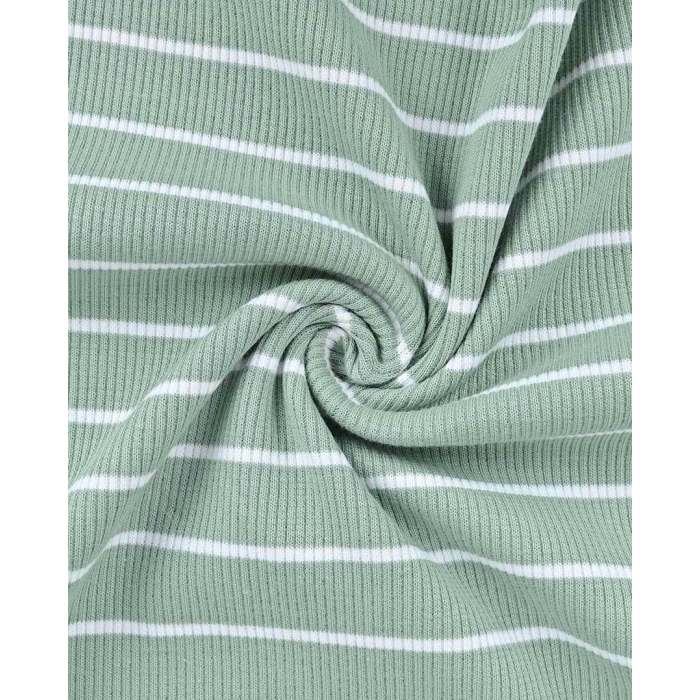 Rib jersey yarn dyed stripe small 5283