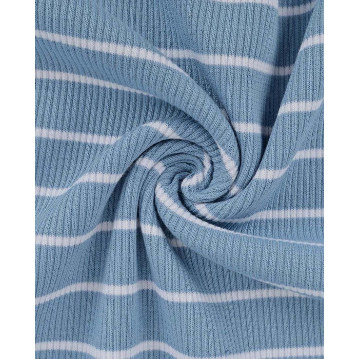 Rib jersey yarn dyed stripe small 5283
