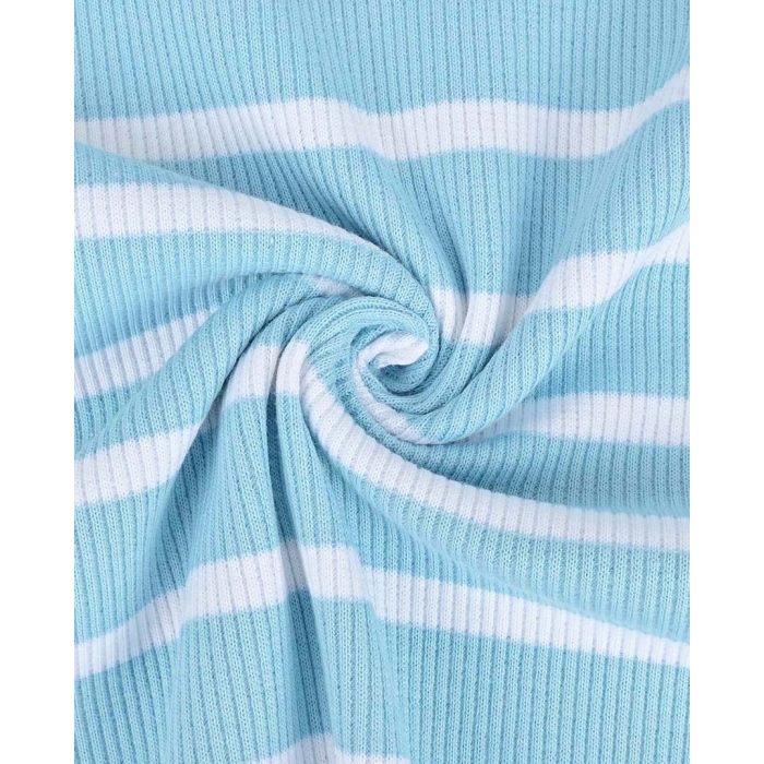 Rib jersey yarn dyed stripe big 5284
