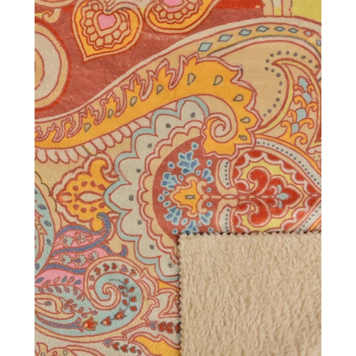 Double fur digital paisley 5397