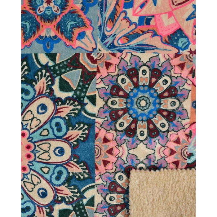 Double fur digital mandala 5397