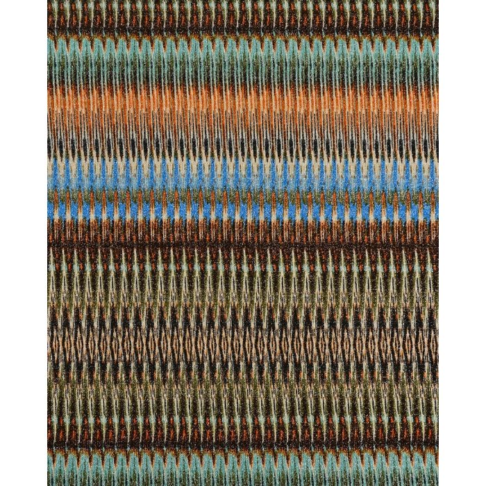 Chevron lurex flamed 5401