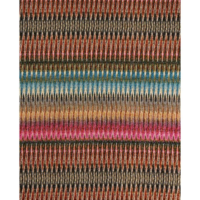 Chevron lurex flamed 5401