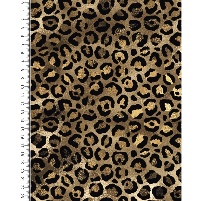 Viscose jersey digital stylez leopard 5347
