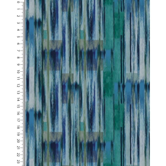 Viscose jersey digital stylez stripes 5349