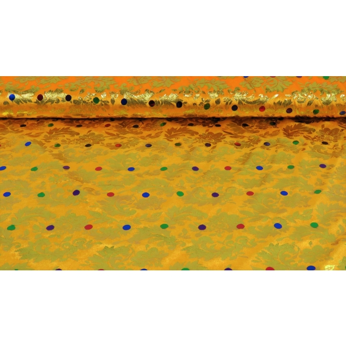 Velours de Panne Foil Flower 9258