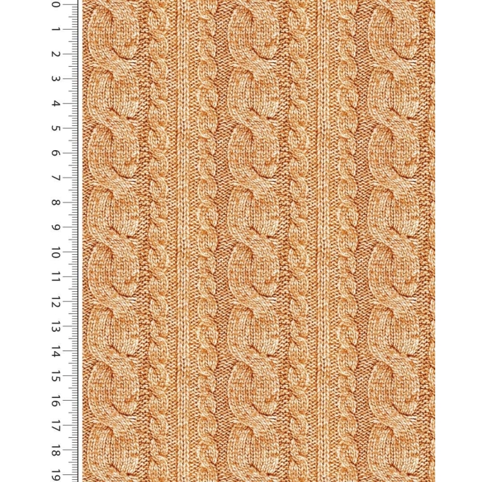 French terry digital cable 4988