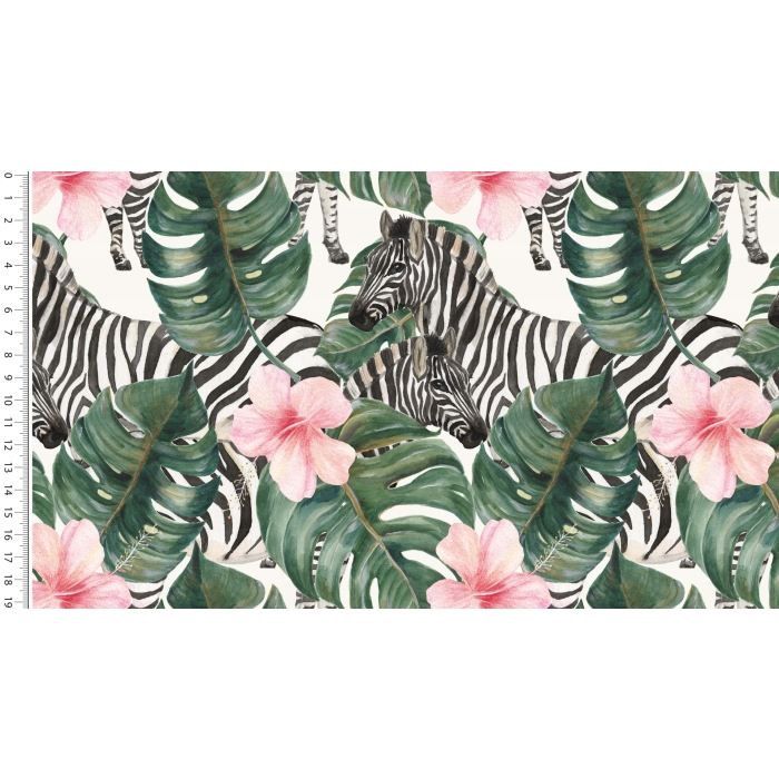 Viscose jersey digital stylez zebra 5097