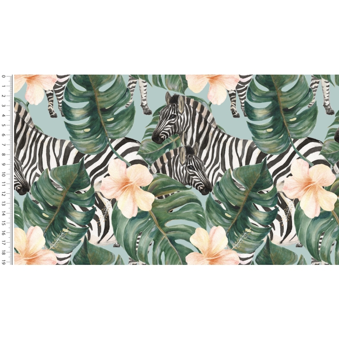 Viscose jersey digital stylez zebra 5097