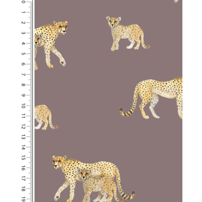 Double gauze digital toff cheetah 5140