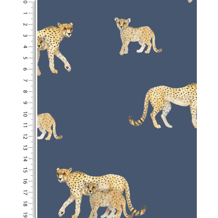Double gauze digital toff cheetah 5140