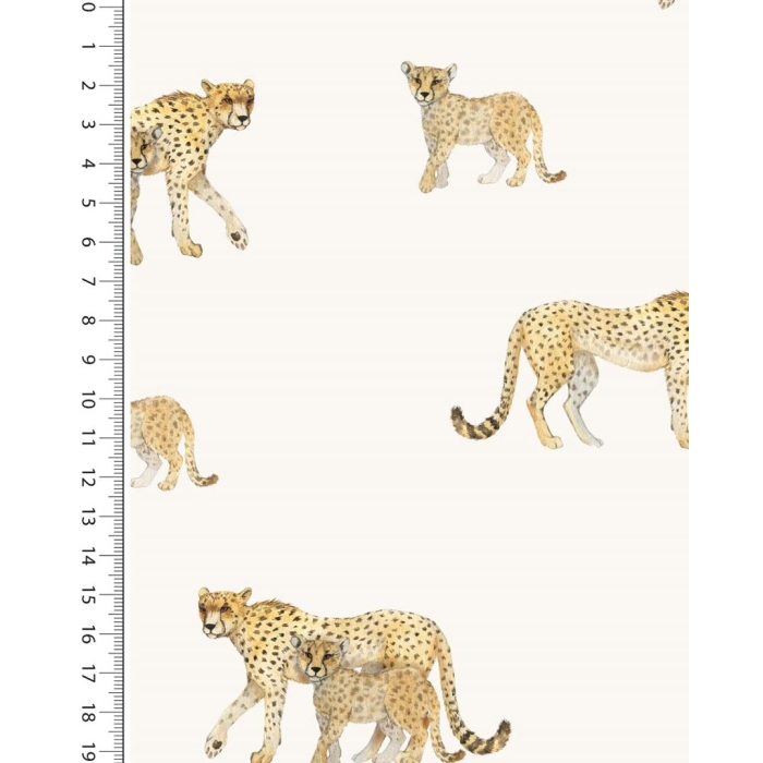 Double gauze digital toff cheetah 5140