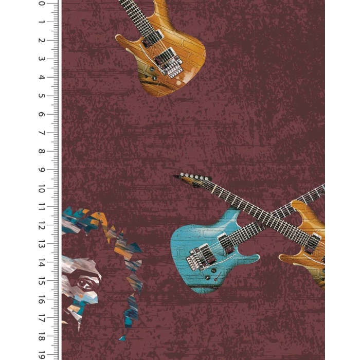 Soft shell digital toff Jimi Hendrix 5173