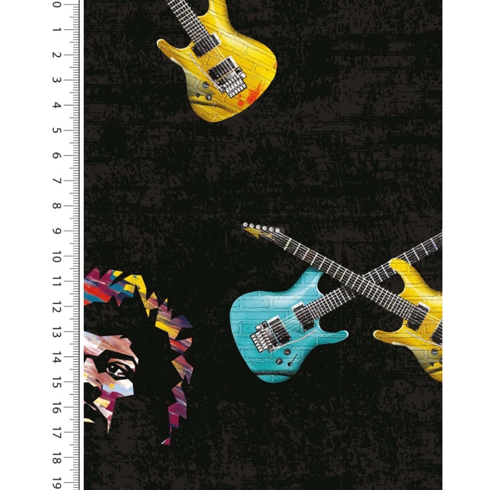 Soft shell digital toff Jimi Hendrix 5173