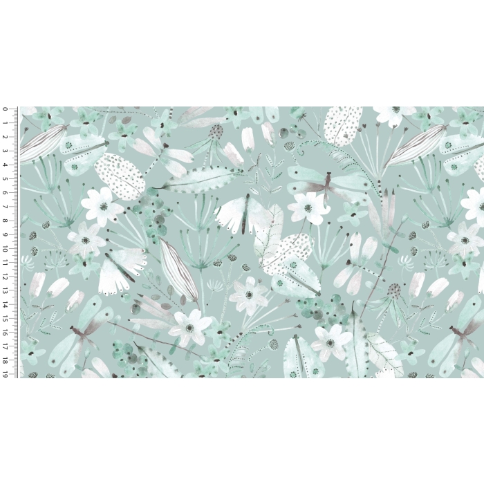 Viscose woven digital stylez wildflower 6001