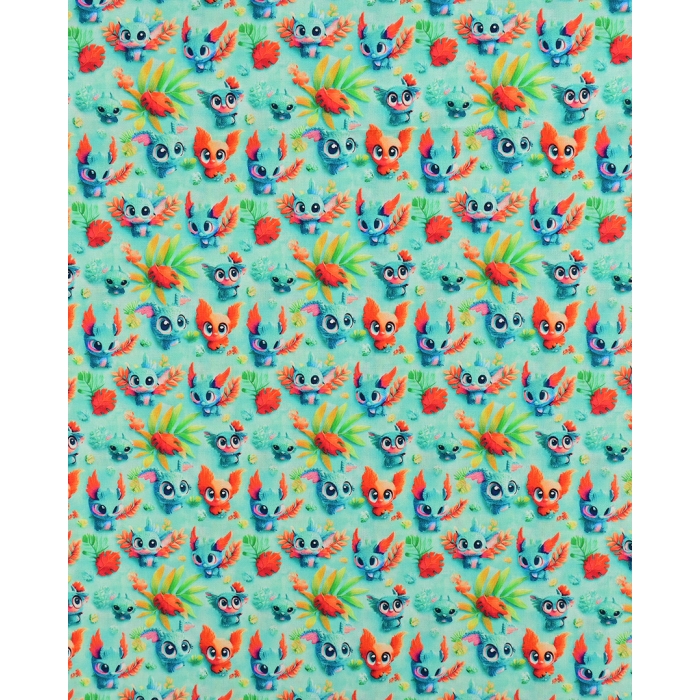 Poplin 3D Fantasy Animals 5821