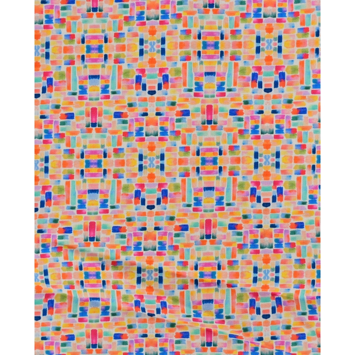 Poplin Digital Mozaiek 5839