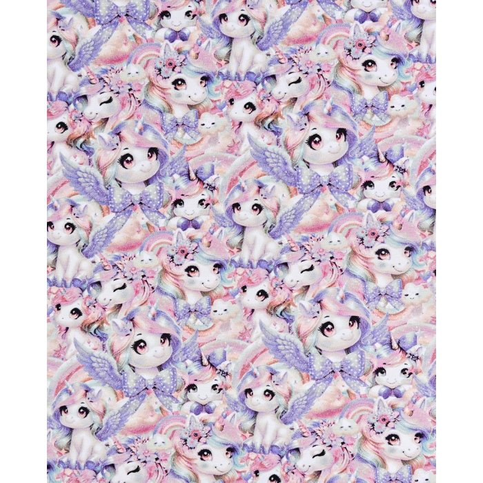 Jersey Digital Rainbow Unicorn 5919