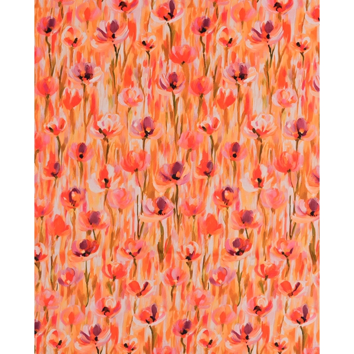 Cotton Stretch Satin Flower 5978