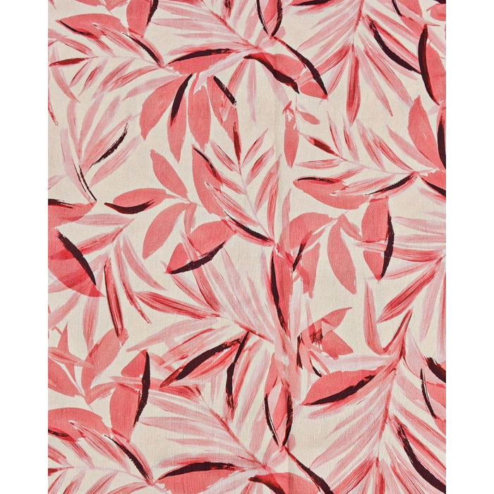 Viscose Crepe Digital Leaves 5988